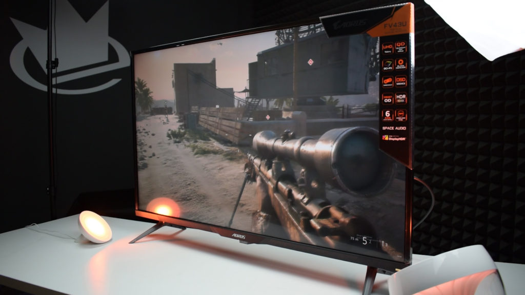 Análise ao Display Gigabyte Aorus FV43U no Blog da Globaldata - Blog Globaldata