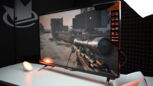 O Gigabyte Aorus FV43U é um monitor excelente para gaming.