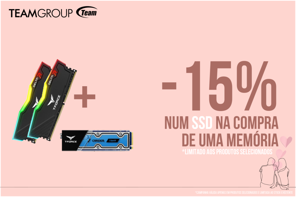 Imagem da promoção da Team Group