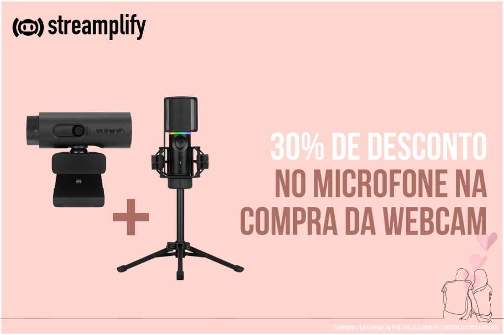 Imagem da promoção da Streamplify