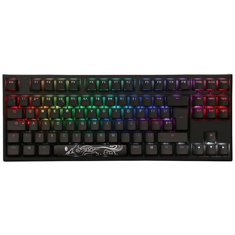 Imagem do Teclado Mecânico Ducky ONE 2 TKL MX Speed Silver