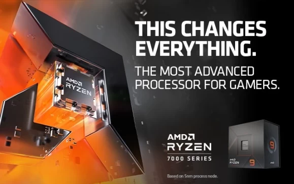 Imagem do anúncio dos processadores AMD Ryzen 7000