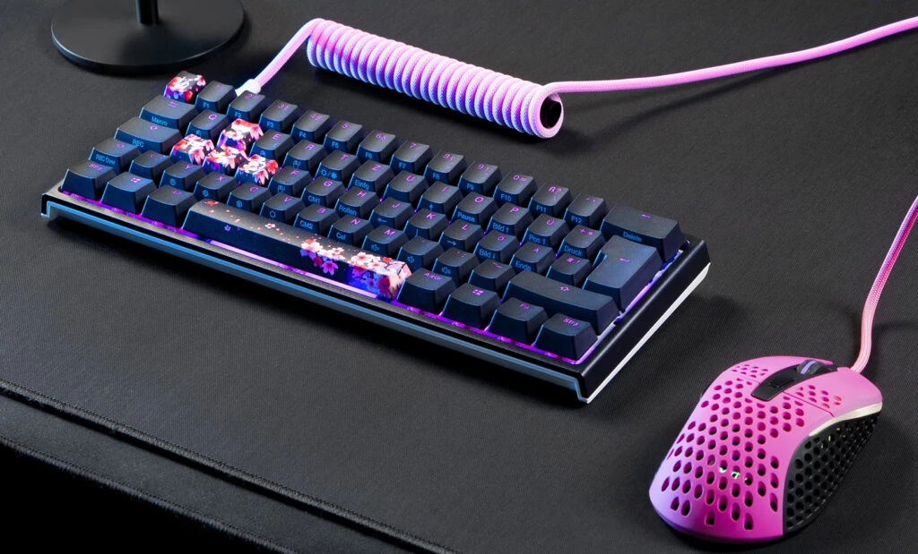 Imagem do teclado personalizado Black Sakura