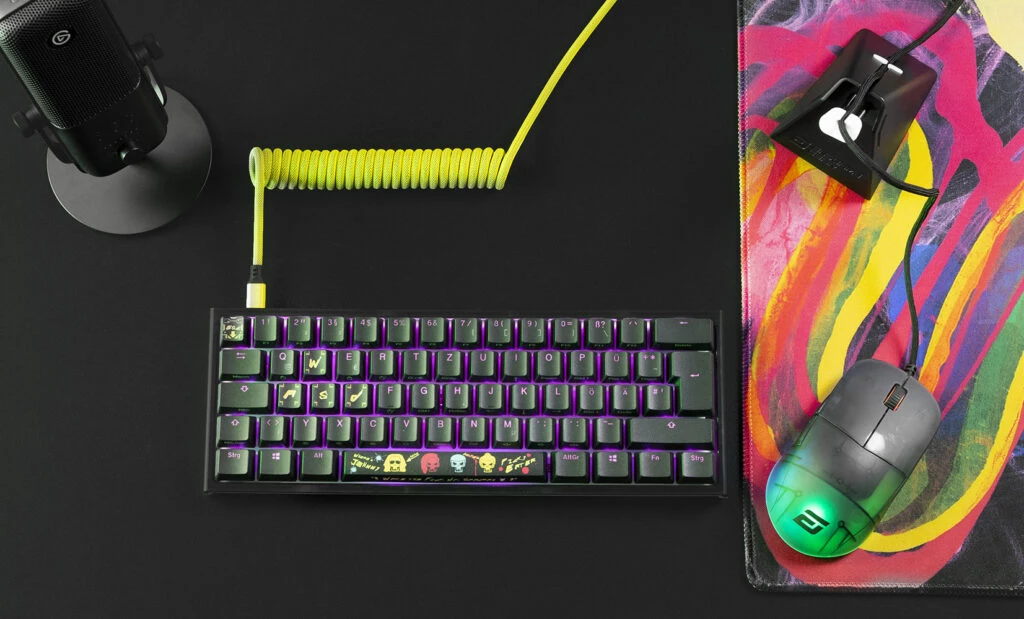 Imagem do teclado personalizado Cyber Vibes