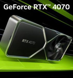 GeForce RTX® 4070 – Experiência imersiva sem limites!