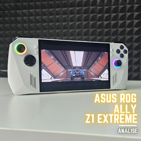 Console Portátil Rog Ally Amd Z1 Extreme 512 Gb Ssd 16 Gb Ram Tela