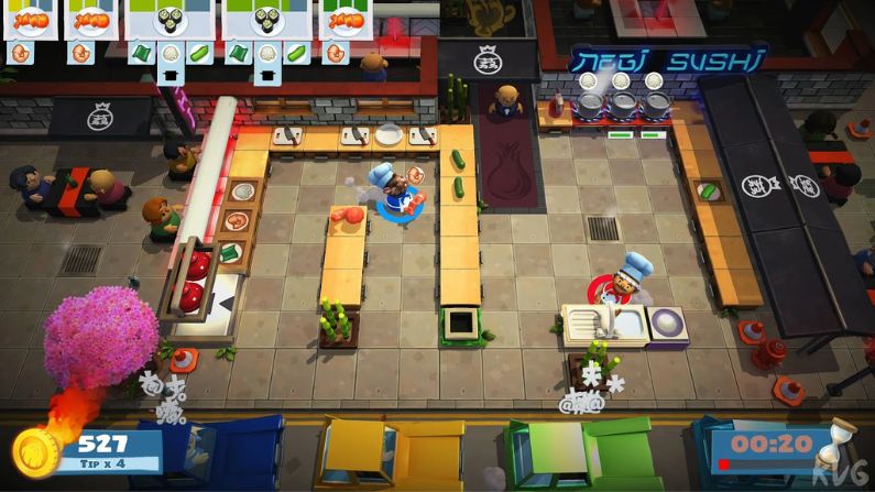 Overcooked 2 gameplay