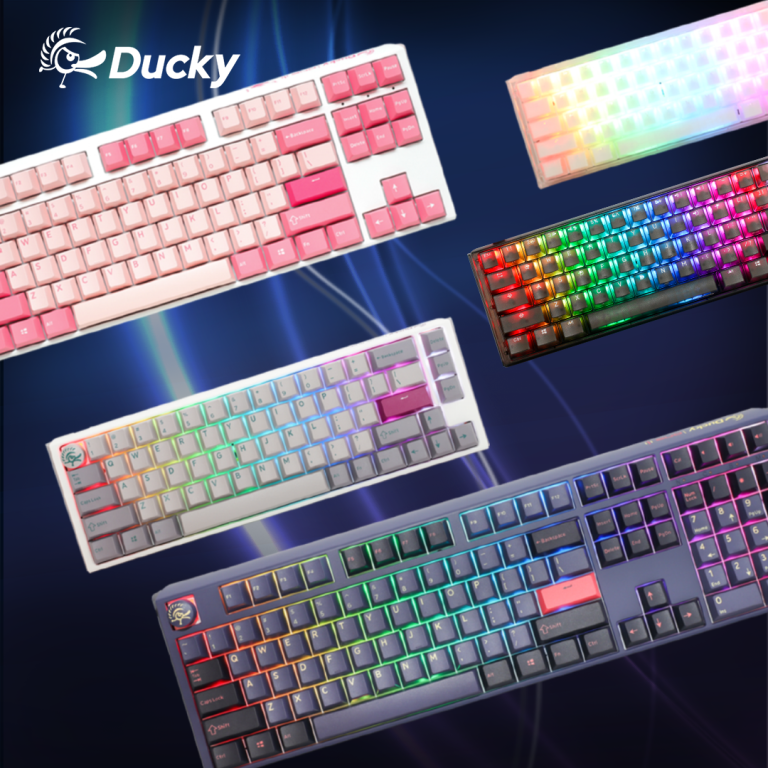 Teclados Mecânicos Ducky Novas Cores e Performance - Blog Globaldata