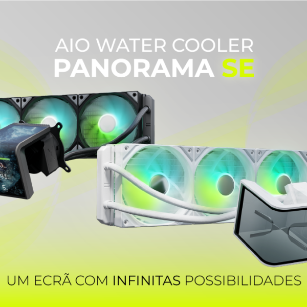 PANORAMA SE: AIO rotativo com Infinitas possibilidades