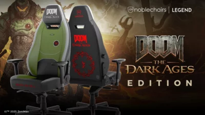 noblechairs LEGEND DOOM: The Dark Ages Edition – Rasga e destrói!