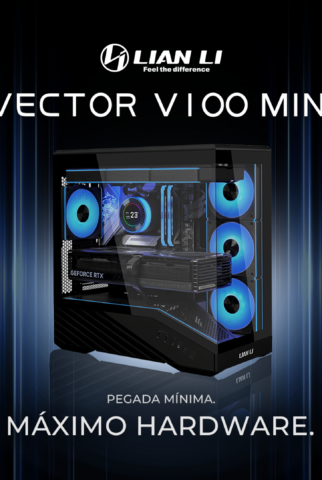 Lian Li VECTOR V100 MINI: Poder e Estilo em Formato Compacto