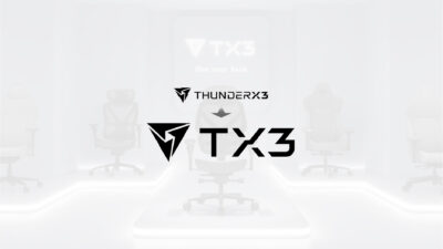 ThunderX3 agora é TX3: Uma Nova Era de Ergonomia e Conforto