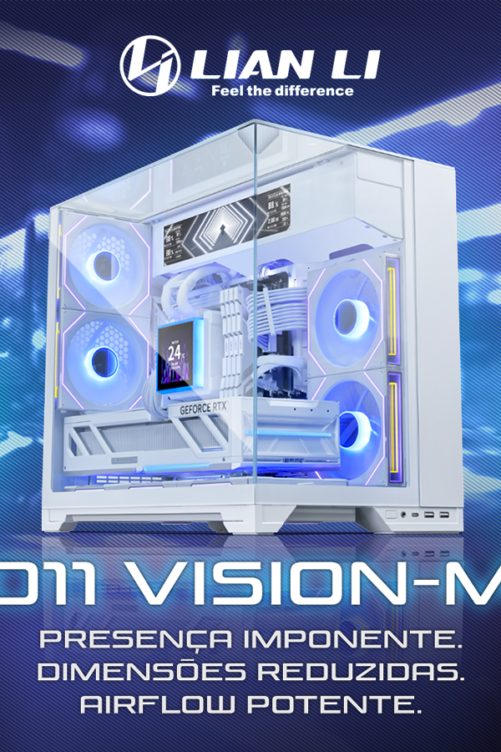 Lian Li O11 VISION-M: O Futuro do Showcase