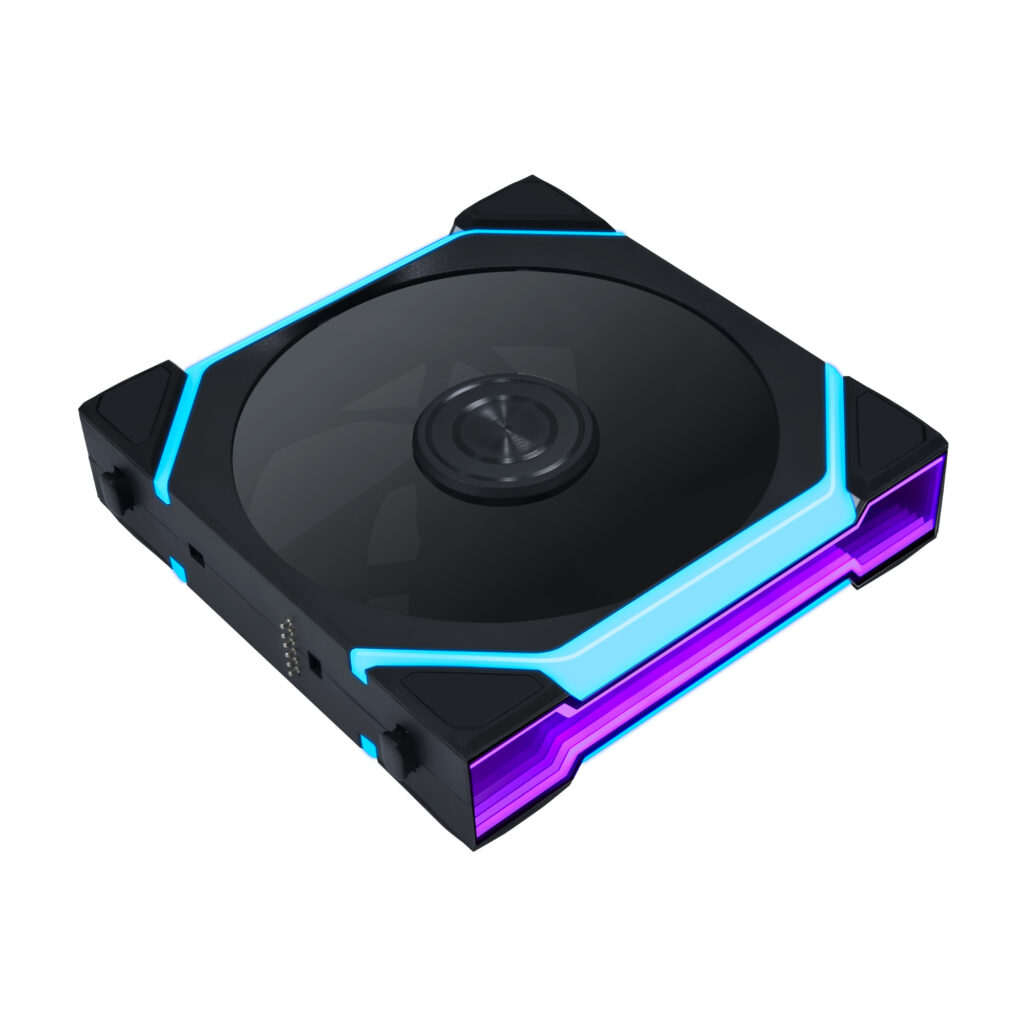 Ventoinha Lian Li UNI FAN SL FLEX com espelhos infinitos laterais