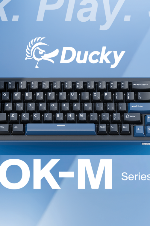 Ducky OK-M Series: Alta Gama e Estrutura Gasket ao Preço Mais Competitivo do Mercado