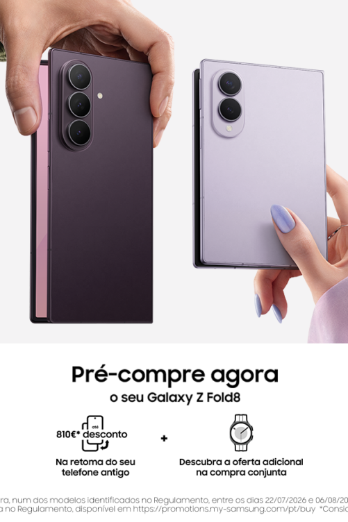 Galaxy Unpacked: Os Novos Foldables e Smartwatches Samsung já chegaram!