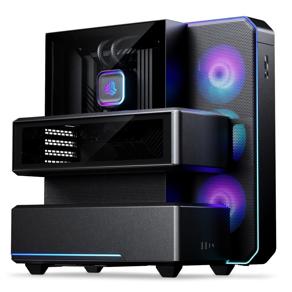 Caixa Phanteks EX5 PLUS com AIO pré-instalado e design sem tubos