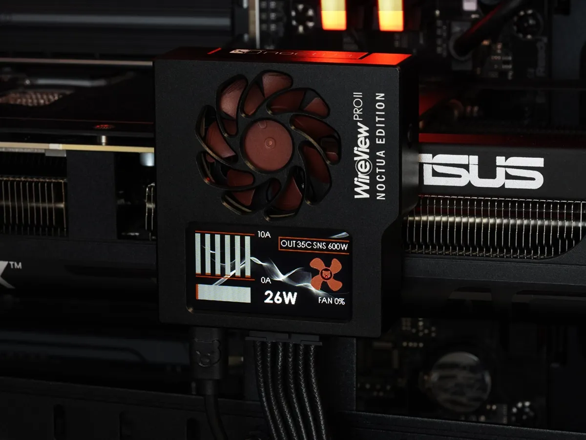 WireView Pro II Noctua Edition já disponível na Globaldata