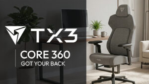 Cadeira TX3 CORE 360: A Revolução no Conforto blog capa