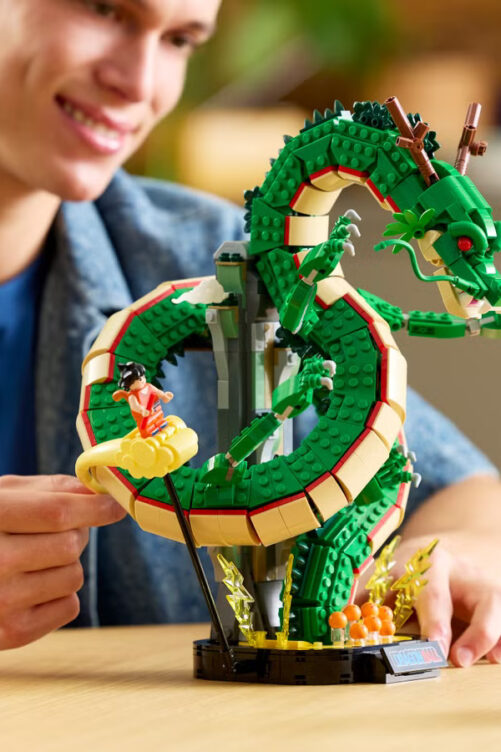 LEGO Dragon Ball chega em 2026 com o set de Shenron e Goku