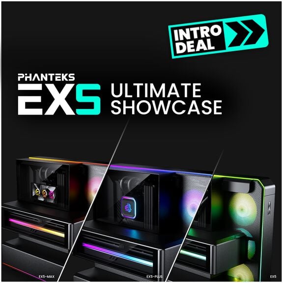 O Destaque supremo chegou, Phanteks EX5 DRGB