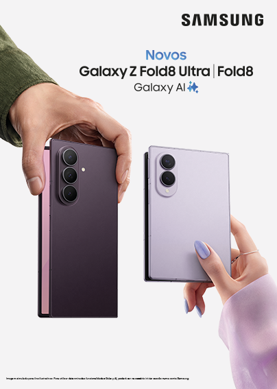 Conhece os novos telem&oacute;veis Samsung Galaxy Z Fold8 e Samsung Galaxy Z Fold 8 Ultra