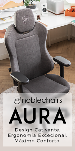 Conhece a nova cadeira noblechairs AURA