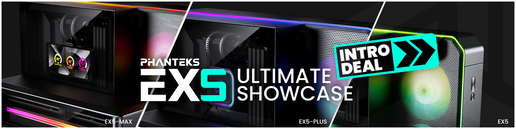 O Destaque supremo chegou, Phanteks EX5 DRGB
