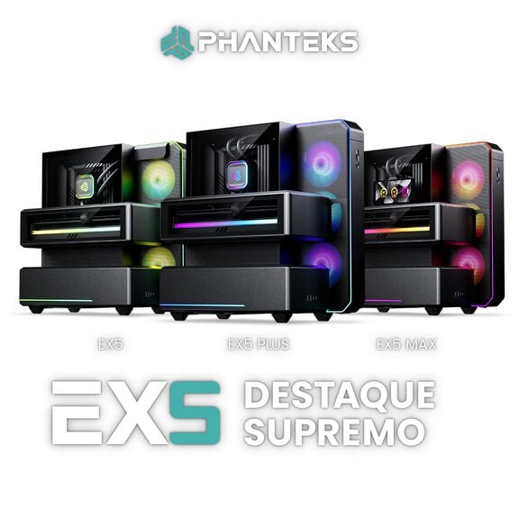 Conhece o nova caixa Phanteks EX5 DRGB
