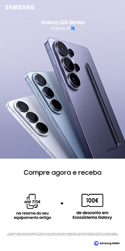 Conhece os novos Smartphone Samsung Galaxy S26