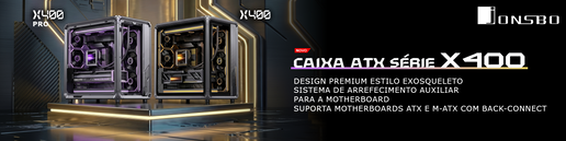 Conhece as novas caixas ATX X400 e X400 PRO da Jonsbo