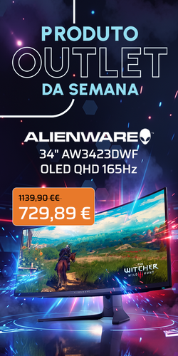 Compra agora o Monitor Curvo Dell Alienware 34 AW3423DWF OLED QHD 165Hz 0.1ms FreeSync Premium Pro