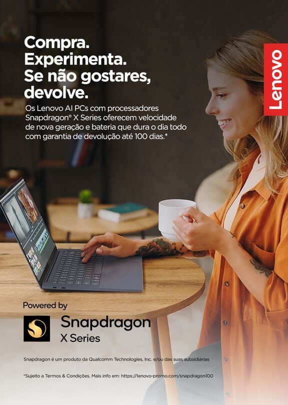 Lenovo Buy & Try com Qualcomm