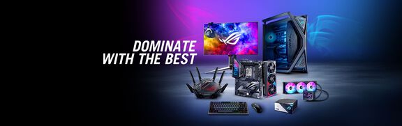 Dominate with the Best - ASUS