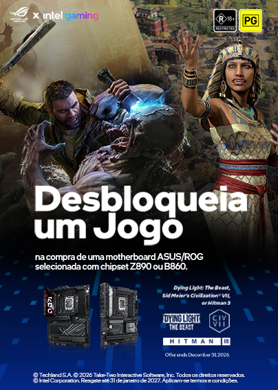 Adquire uma motherboard ASUS ou ROG Z890/B860 eleg&iacute;vel e recebe um c&oacute;digo de jogo &agrave; tua escolha