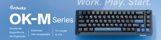 Conhece os novos Teclados Ducky OK-M-65/75/98