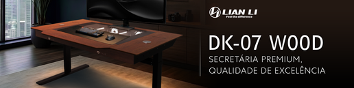 Conhece a nova secret&aacute;ria Lian Li DK07 Wood