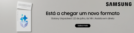 Est&aacute; a chegar um novo formato - Samsung Unpacked
