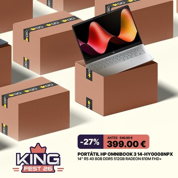 A loucura no King Fest come&ccedil;ou, Mega promo Port&aacute;til HP!