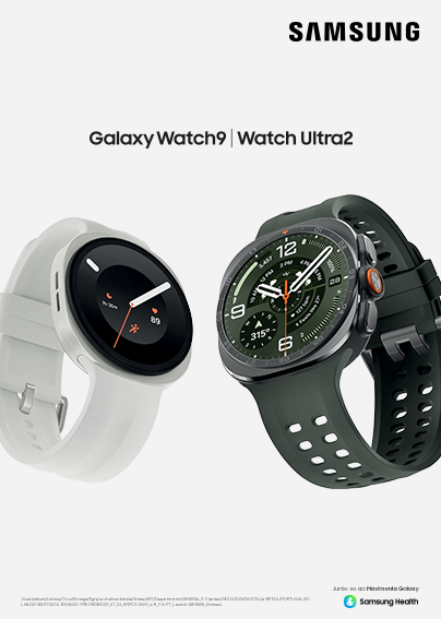 Conhece os novos Smartwatch Samsung Galaxy Watch9 e Smartwatch Samsung Galaxy Watch Ultra2