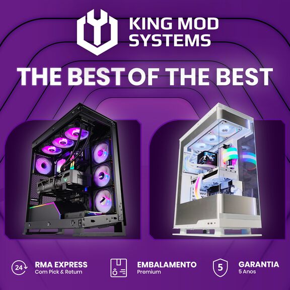 Conhece os computadores Desktop King Mod Systems