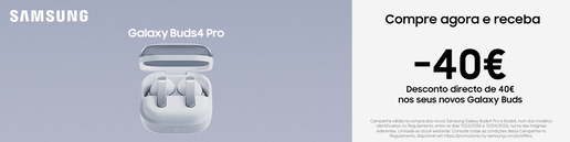 Compra agora os Earbuds Samsung Galaxy Buds 4