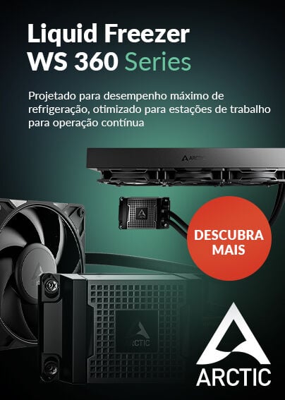 Conhece os novos Water Cooler CPU AIO Arctic Liquid Freezer WS360
