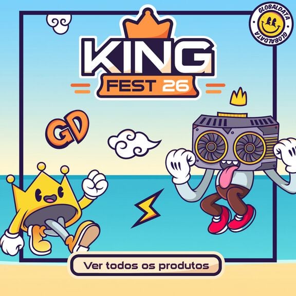 A loucura no KingFEST come&ccedil;ou, agarra as melhores promo&ccedil;&otilde;es!