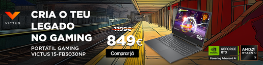 Aproveita a promo&ccedil;&atilde;o do port&aacute;til HP Victus 15-fb3030np