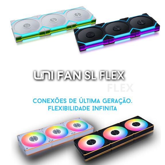 Conhece as novas ventoinhas Lian Li UNI FAN SL FLEX / UNI FAN CL FLEX
