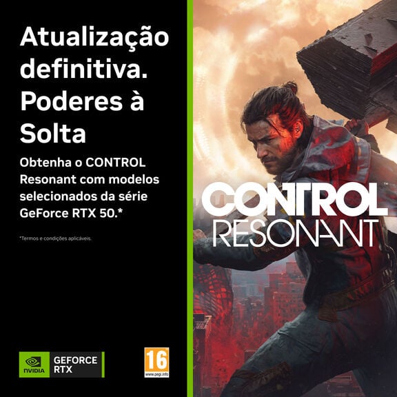 Compre uma GeForce RTX S&eacute;rie 50 selecionada e receba CONTROL Resonant