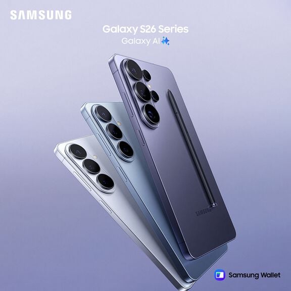 Conhece os novos Smartphones Samsung Galaxy S26 Series