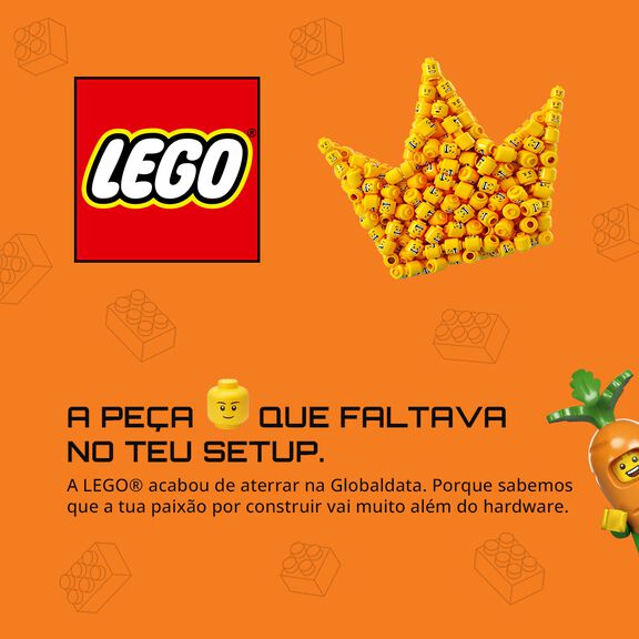 A Lego acabou de aterrar na Globaldata. Aproveita e completa o teu setup