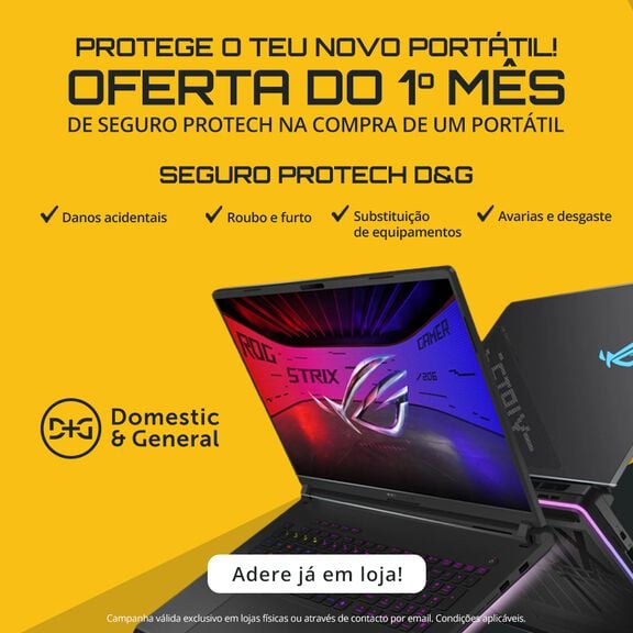 Protege o teu novo portatil
